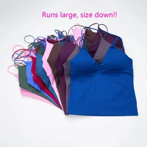 Women's Top, Seamless Thin Straps, Tank Top